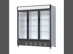 O automóvel degela do supermercado aberto do refrigerador de Multideck o armário vegetal do refrigerador