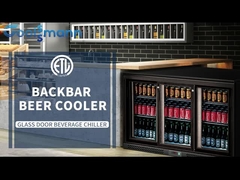 COOLSSMANN refrigeração B5 refrigerador de cerveja de três portas