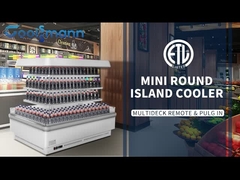 COOLSSMANN refrigeração A9 Mini Round Island Cooler