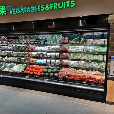 Frutifica a cortina de ar refrigerada vegetal 912 do armário de exposição - 2352L